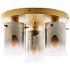 Brilliant Osaki Lámpara de Techo dorado, 3 luces