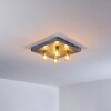 Octoraro Lámpara de Techo Plata, 4 luces