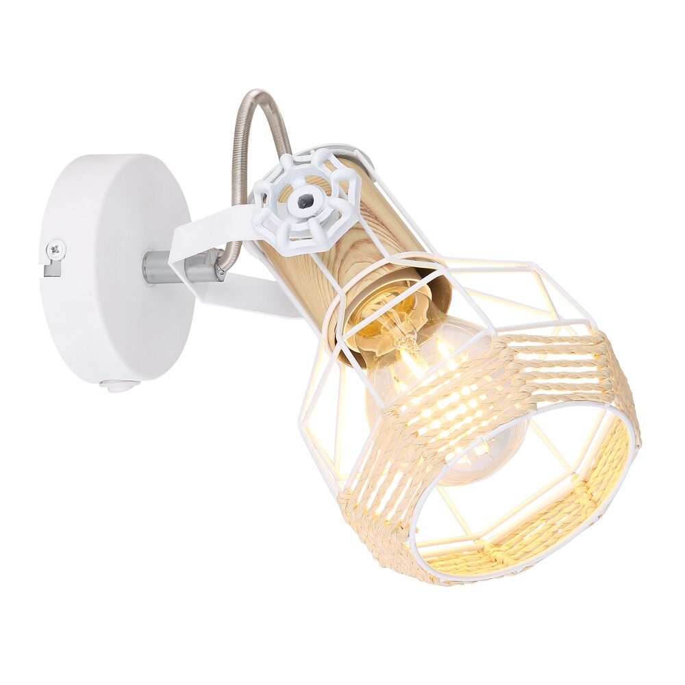 Globo BANA Proyector Marrón, Blanca, 1 luz main product photo