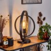 Tercel Lámpara de mesa Negro, 1 luz