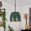 Viking Lámpara Colgante Verde, 1 luz