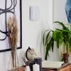 Hutton Aplique LED Níquel-mate, 1 luz