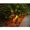 Globo BAUM Lámpara solar LED Color madera, Blanca, 1 luz