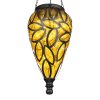 Globo Lámpara solar LED Colores ámbar, 15 luces