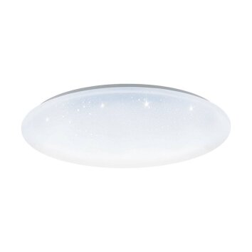 Eglo TOTARI-Z Lámpara de Techo LED Blanca, 4 luces, Cambia de color