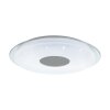 Eglo LANCIANO-Z Lámpara de Techo LED Transparente, claro, Blanca, 4 luces, Cambia de color