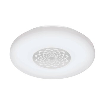 Eglo CAPASSO-Z Lámpara de Techo LED Blanca, 4 luces, Cambia de color