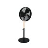 Reality Viking Ventilador Madera clara, Negro