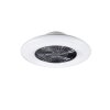 Reality Visby Ventilador Cromo, 1 luz
