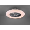 Reality Visby Ventilador Cromo, 1 luz