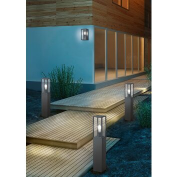 Trio GARONNE Aplique Antracita, 1 luz