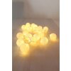 Globo Tira de luces LED Blanca, 20 luces