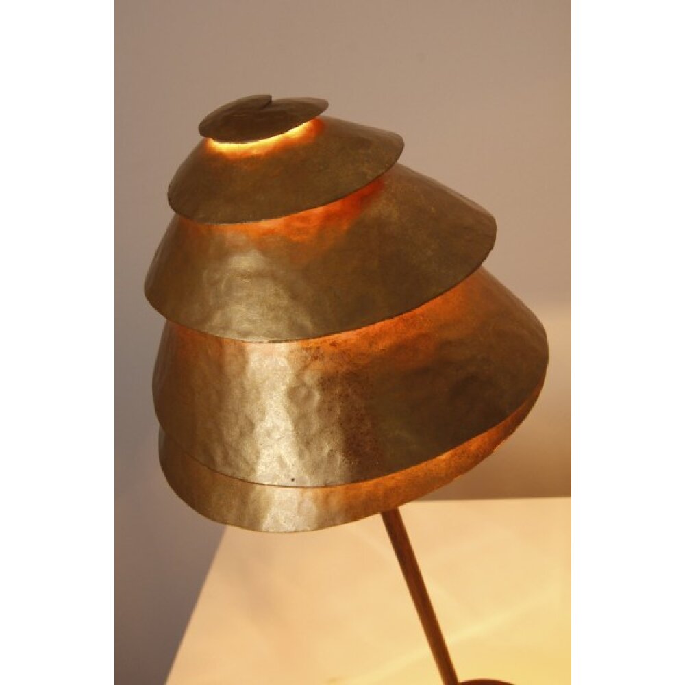 Holländer SNAIL ONE Lámpara de mesa Marrón, oro, 1 luz main product photo