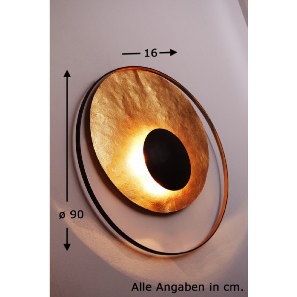 Holländer SATELLITE Aplique Marrón, oro, 3 luces main product photo
