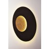 Holländer LUNA Aplique LED Marrón, oro, 1 luz