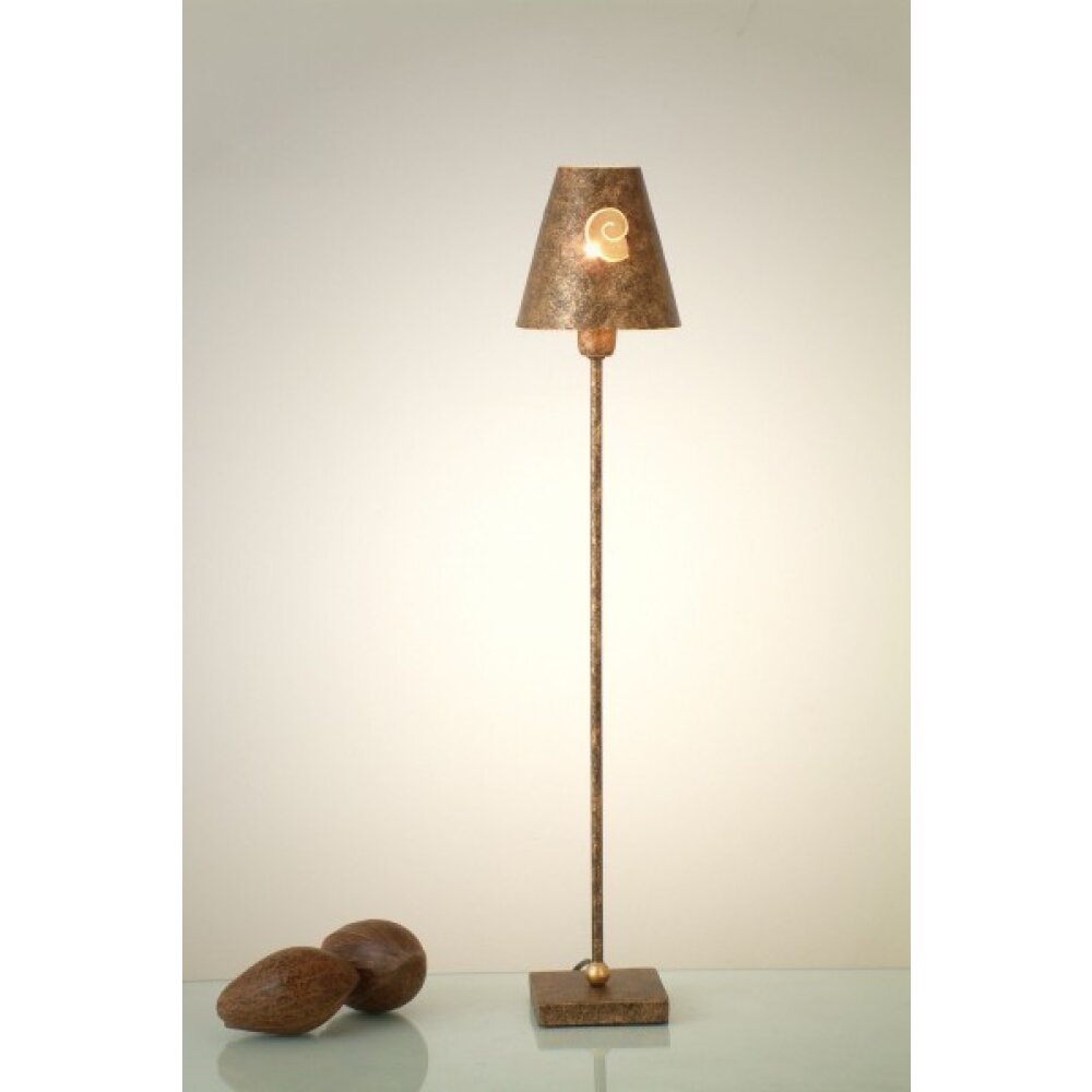 Holländer GANCIO GROSS Lámpara de mesa Marrón, dorado, 1 luz main product photo