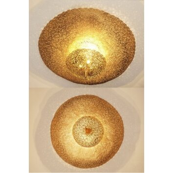 Holländer UTOPISTICO ORIENTALE Lámpara de techo dorado, 3 luces