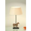 Holländer SOLISTI CAVALLO Lámpara de mesa Marrón, dorado, Blanca, 1 luz