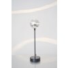 Holländer PICCOLA PALLA Lámpara de mesa Negro, Plata, 1 luz