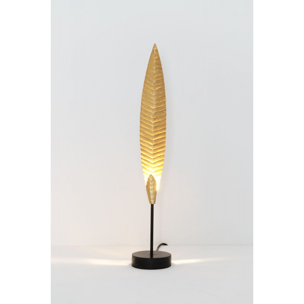 Holländer PENNA Lámpara de mesa Marrón, dorado, Negro, 1 luz main product photo