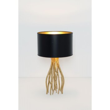 Holländer CAPRI Lámpara de mesa dorado, 1 luz