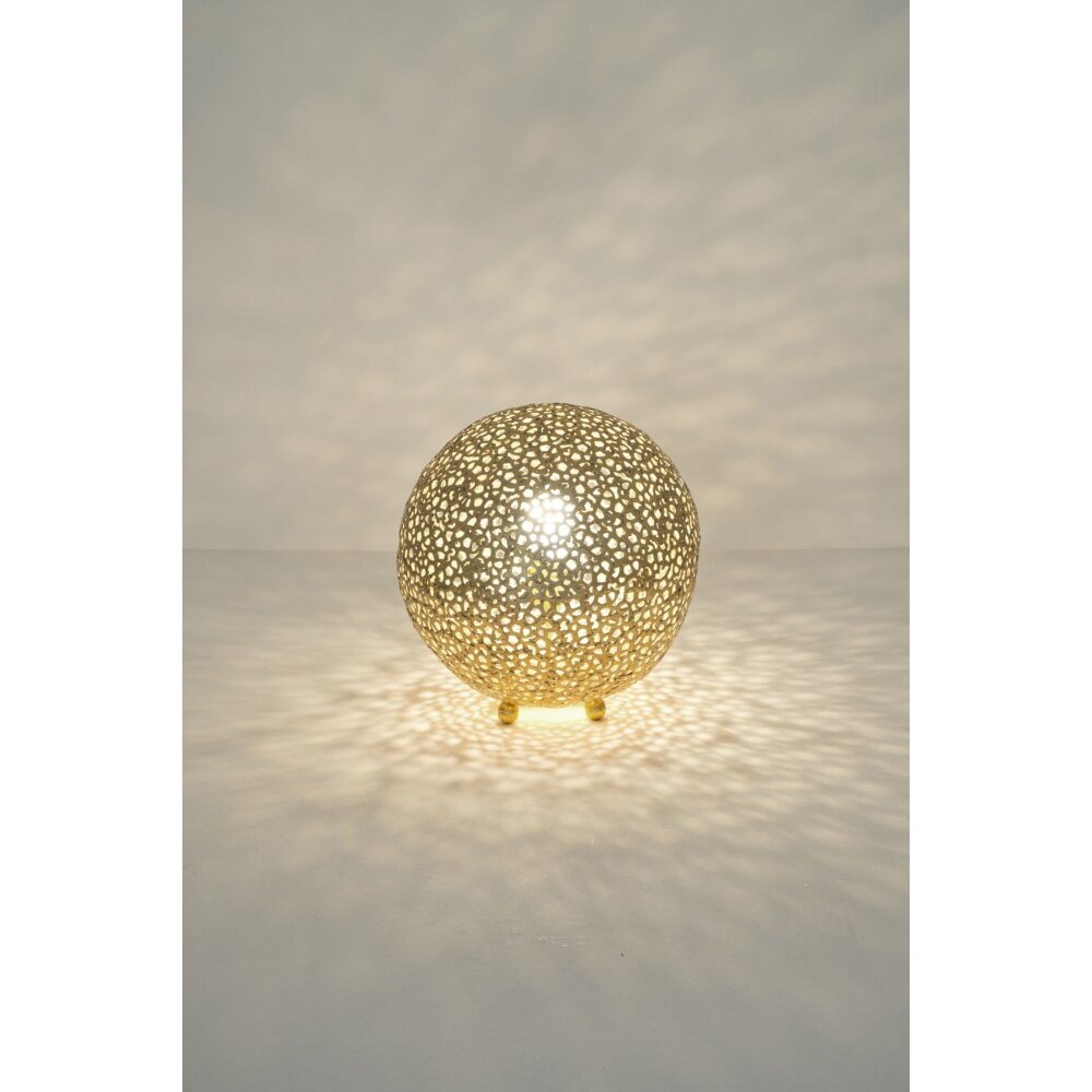 Holländer LILY Lámpara de mesa dorado, 1 luz main product photo