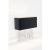 Holländer CAPRI Lámpara de Mesa Plata, 2 luces