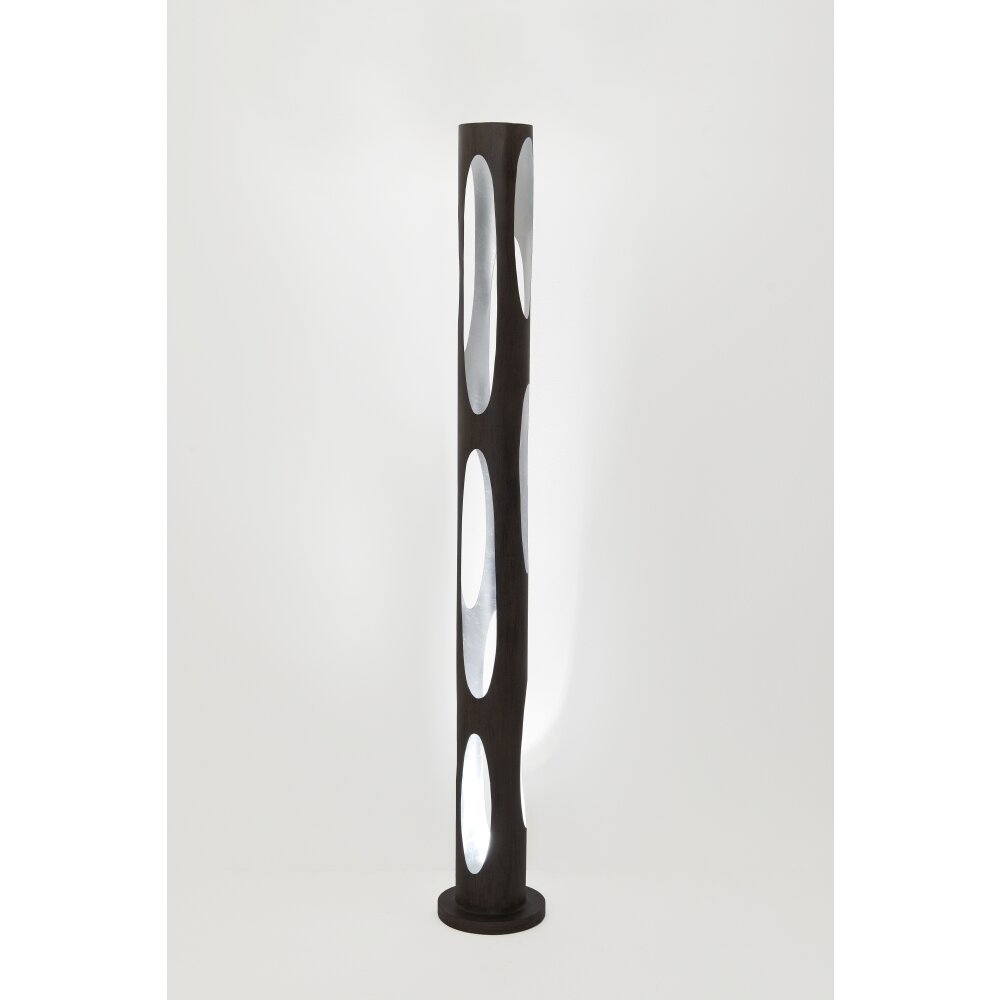 Holländer MASCHA Lámpara de Pie Marrón, Negro, Plata, 1 luz main product photo