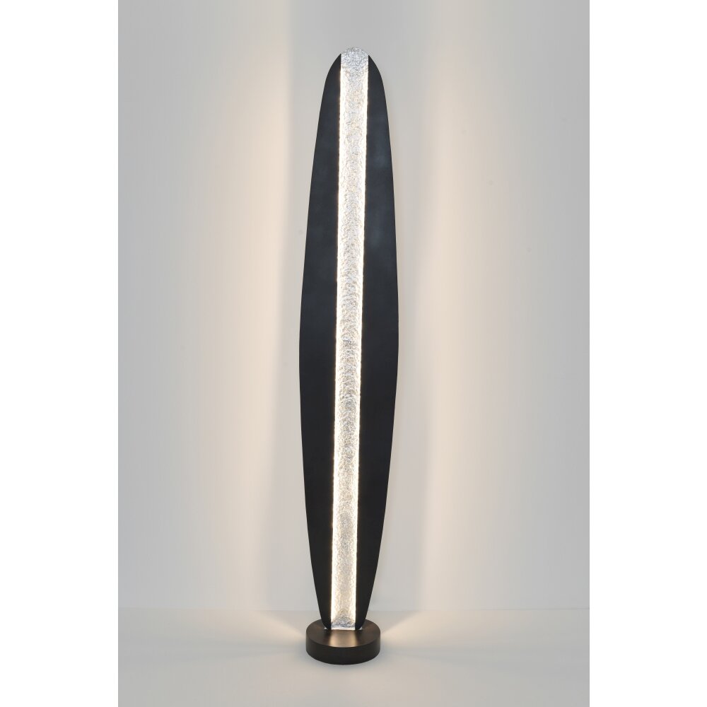 Holländer SIMBOLO Lámpara de Pie LED Marrón, Negro, Plata, 1 luz main product photo