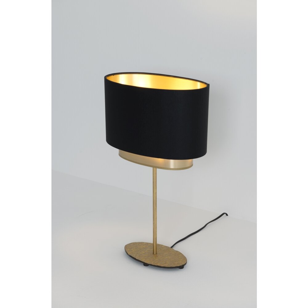 Holländer MATTIA OVAL Lámpara de Mesa dorado, 1 luz main product photo