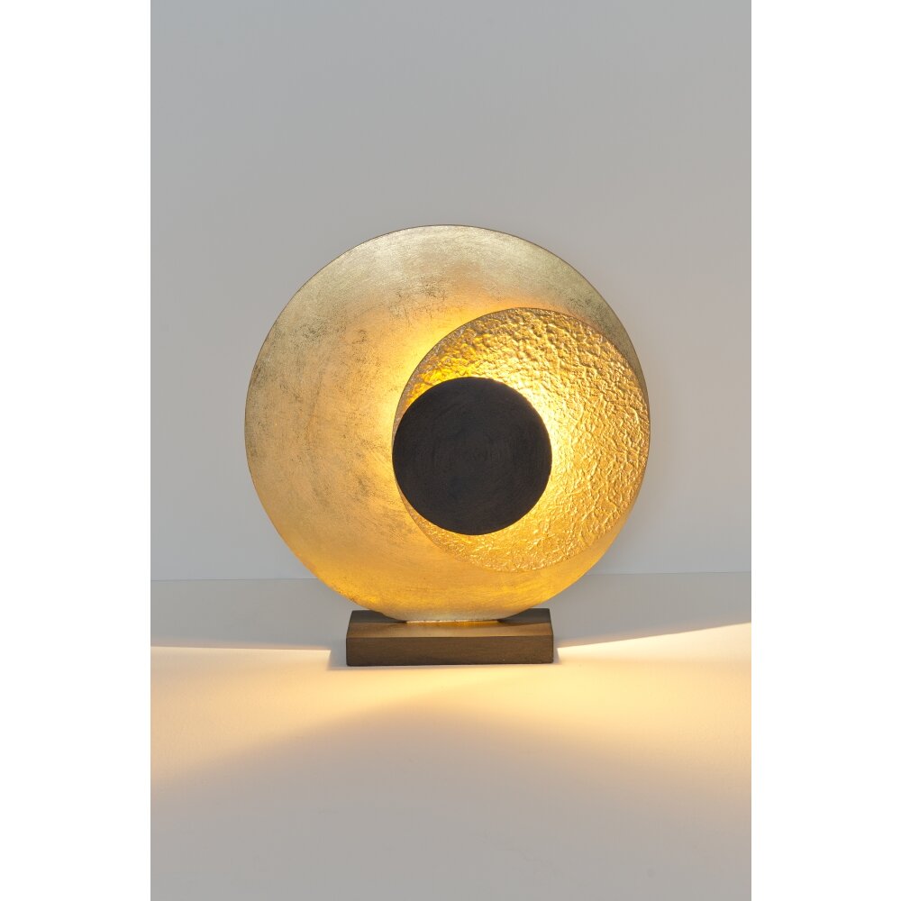 Holländer LABOCCA Lámpara de Mesa LED Marrón, dorado, Negro, 2 luces main product photo