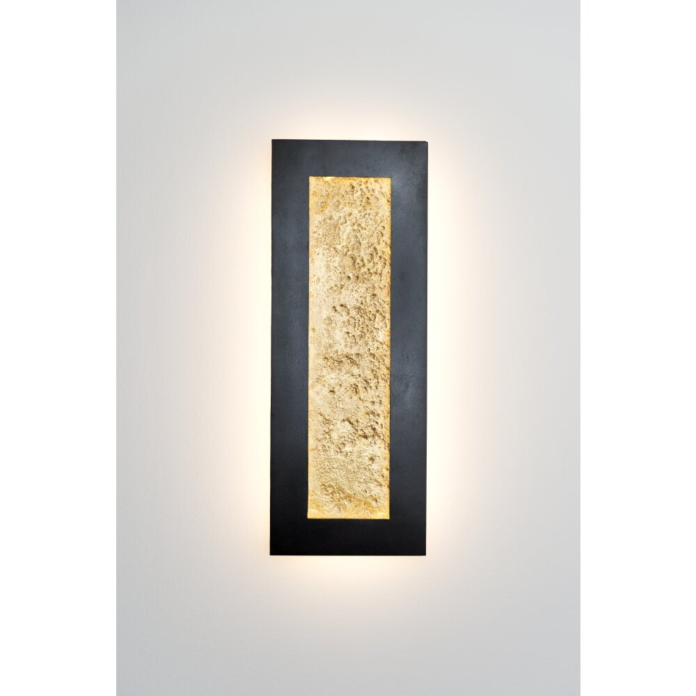 Holländer DUPLICATO Aplique LED Marrón, dorado, Negro, 1 luz main product photo