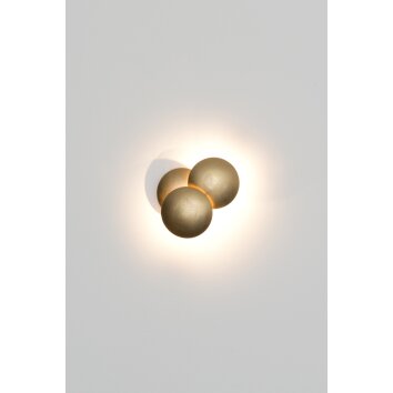 Holländer BOLLADARIA PICCOLO Aplique LED dorado, 2 luces