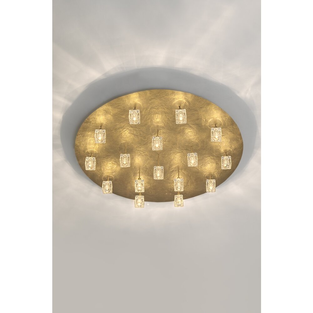 Holländer LUCENTE Lámpara de Techo dorado, 16 luces main product photo
