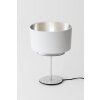 Holländer MATTIA OVAL Lámpara de mesa Plata, 1 luz