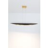 Holländer CHIASSO Lámpara Colgante LED dorado, 4 luces