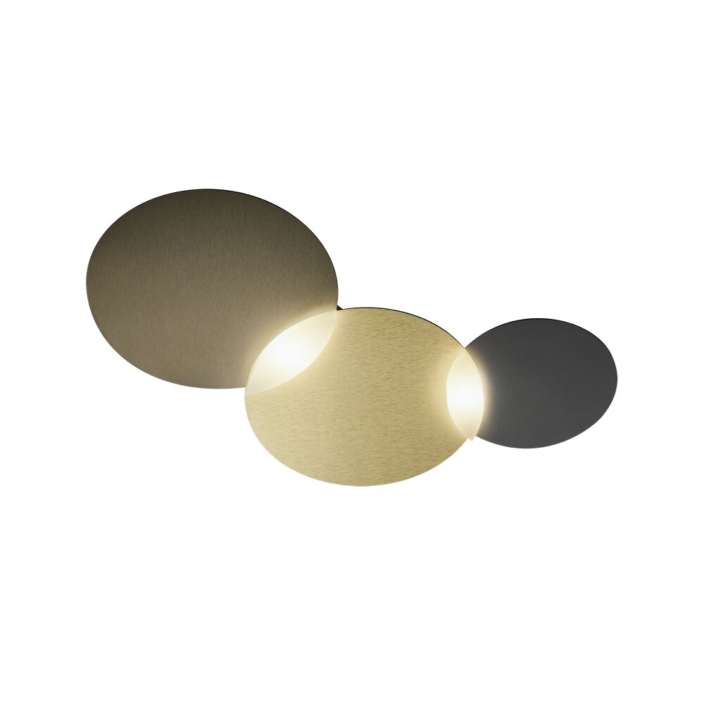 Grossmann CIRC Lámpara de Techo LED Bronce, Latón, 1 luz main product photo