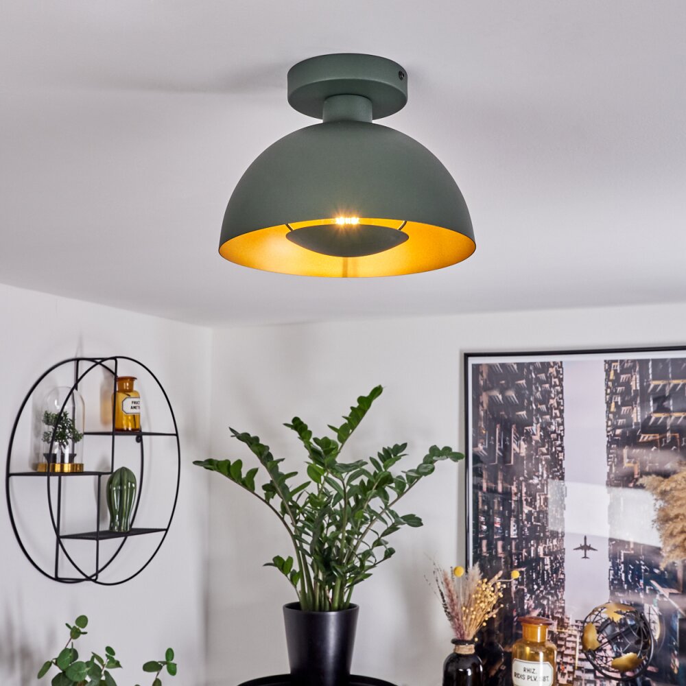 Vivian Lámpara de Techo Verde, 1 luz main product photo