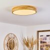 Samaira Lámpara de Techo LED Crudo, 1 luz