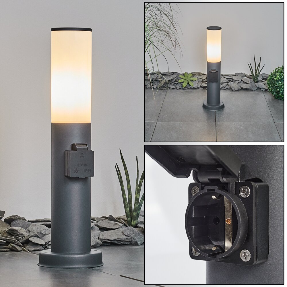Caserta Poste de Jardín Antracita, 1 luz main product photo