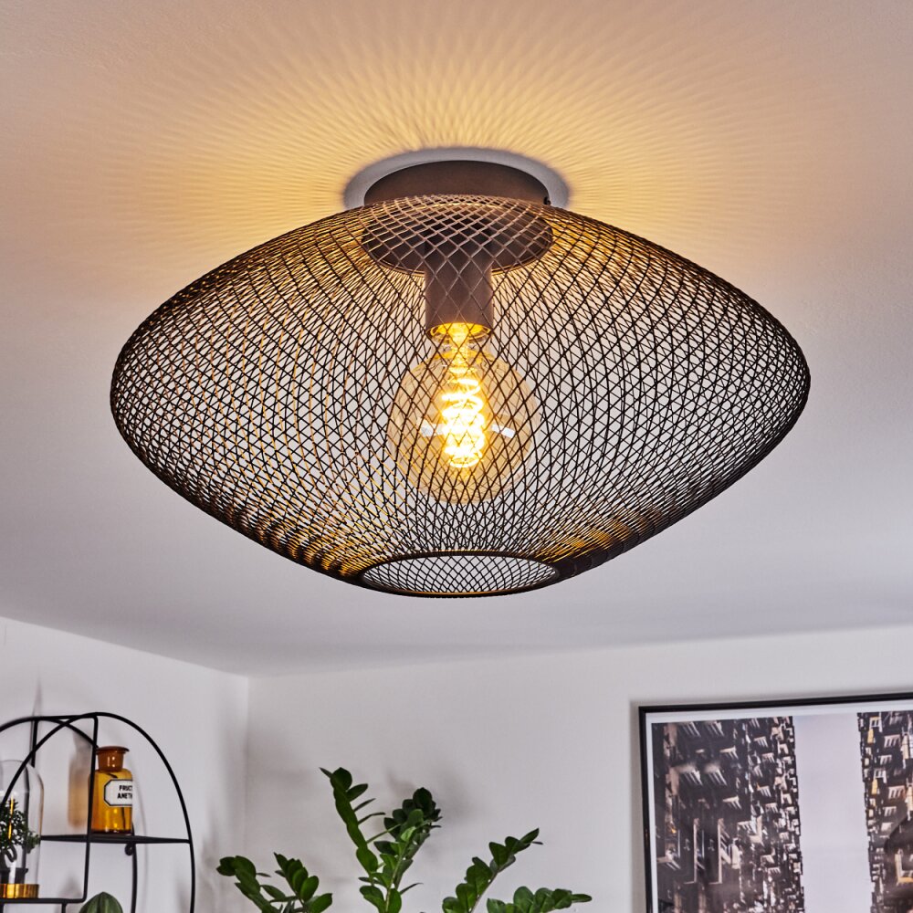Moholm Lámpara de Techo Negro, 1 luz main product photo