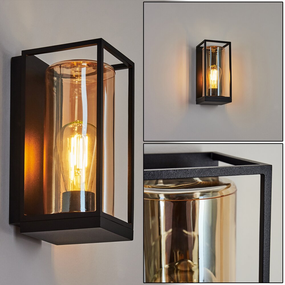 Palanga Aplique para exterior Negro, 1 luz main product photo