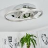 Buren Lámpara de Techo LED Aluminio, Cromo, 1 luz