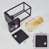 Palanga Aplique para exterior Negro, 1 luz