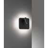 Fischer & Honsel Mila Aplique LED Negro, 1 luz