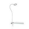 Fischer & Honsel Jax Lámpara con pinza LED Níquel-mate, 1 luz