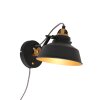 Steinhauer Nové Aplique Negro, 1 luz