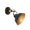 Steinhauer Nové Aplique Negro, 1 luz