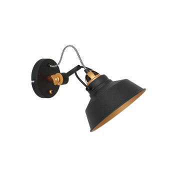 Steinhauer Nové Aplique Negro, 1 luz