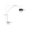 Steinhauer Sparkled Light Lámpara de Pie Acero bruñido, 1 luz